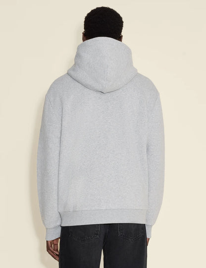 M REGULAR ZIP HOODIE GREY MIX