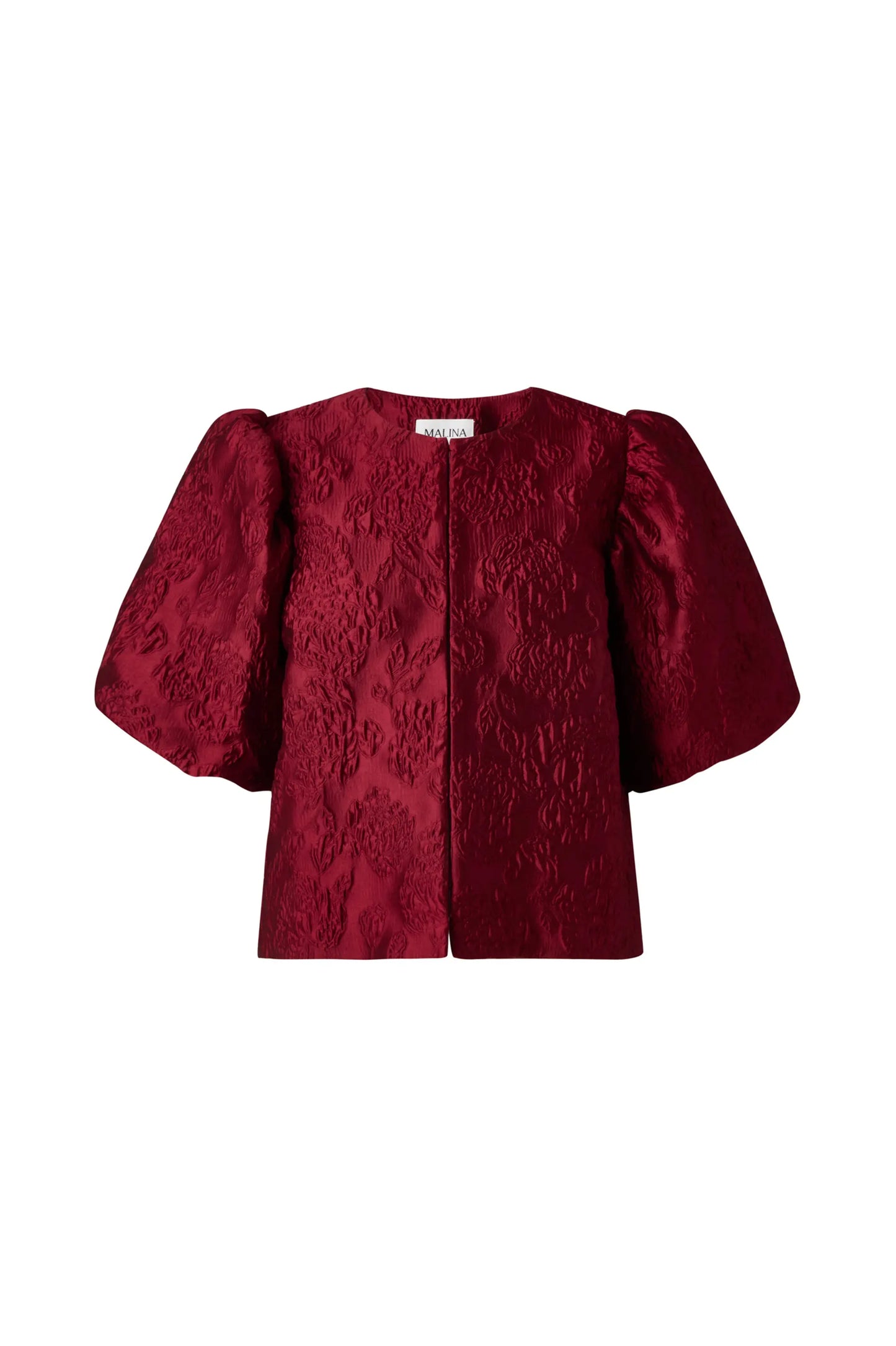 CLEO BLOUSE DEEP RED