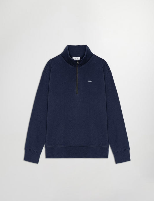 BRIGGS HALF ZIP FLEECE 3504 NAVY BLUE