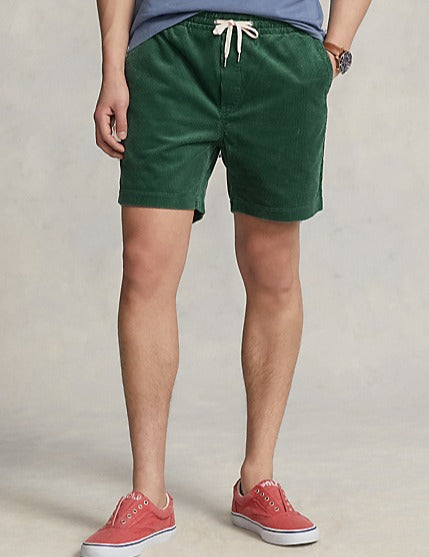 POLO PREPSTER CORDUROY SHORTS WASHED FOREST