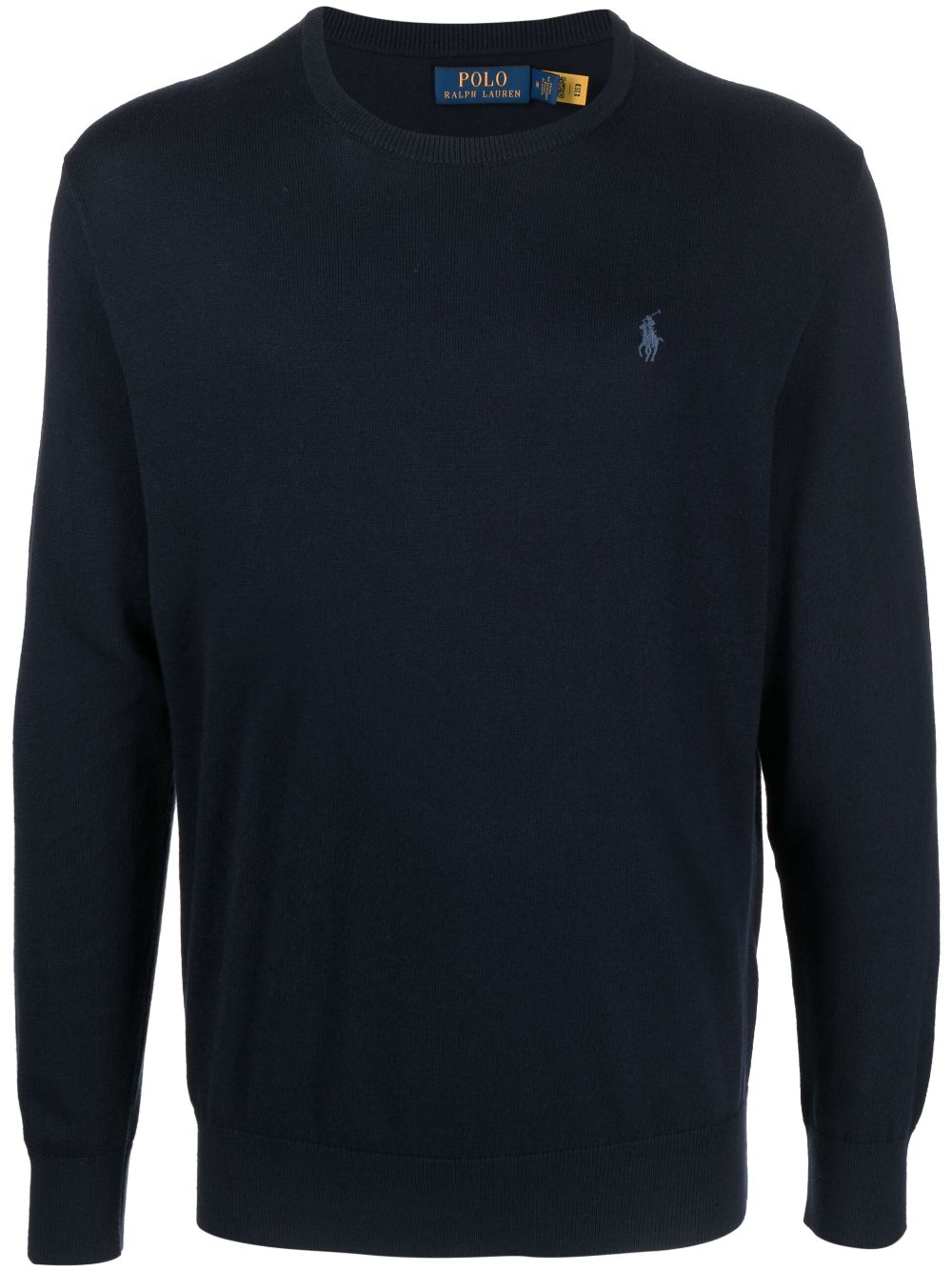 CREW NECK PULLOVER HUNTER NAVY