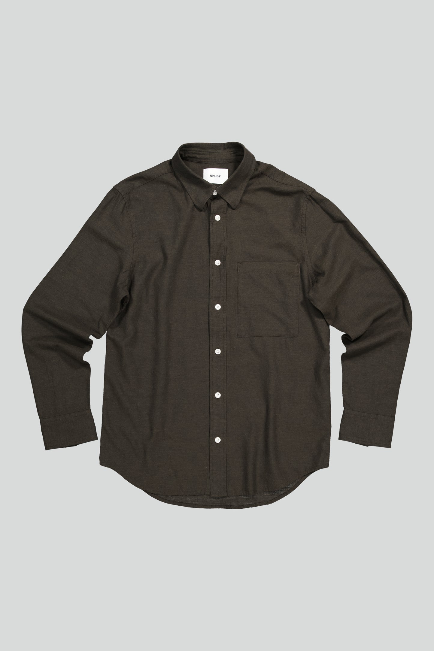 COHEN 5972 FLANNEL SHIRT DARK ARMY