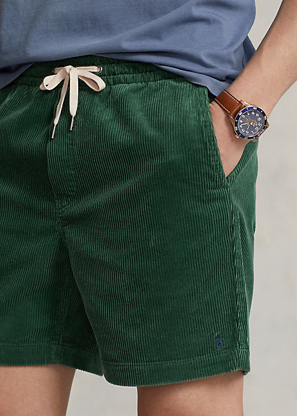 POLO PREPSTER CORDUROY SHORTS WASHED FOREST