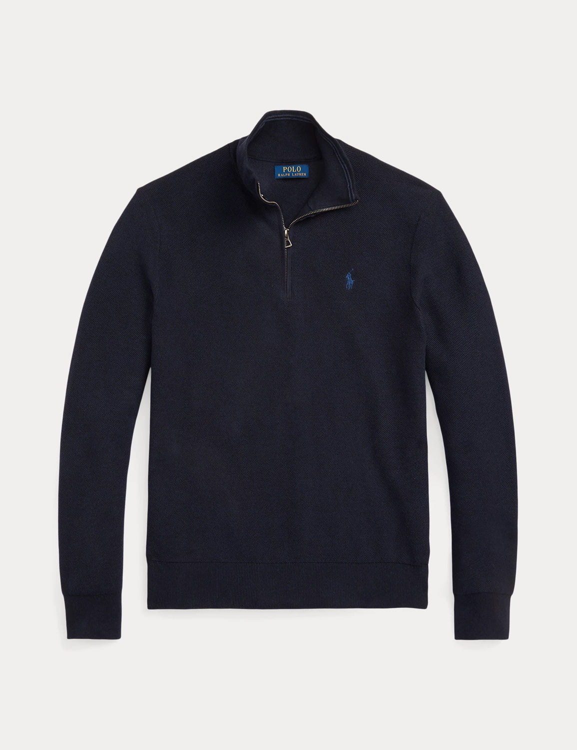 LONG SLEEVE HALF ZIP NAVY