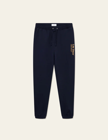 BRODY SWEATPANT 2.0 DARK NAVY/MUSTARD YELLOW