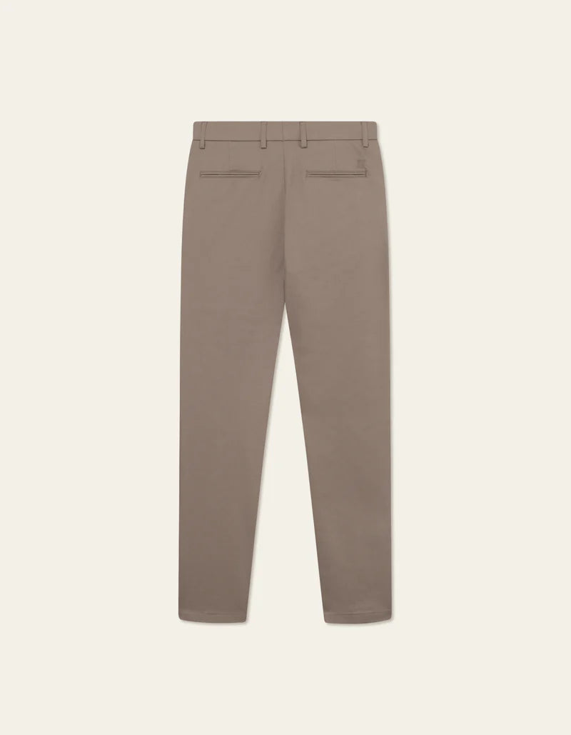 COMO REG COTTON SUIT PANTS WALNUT