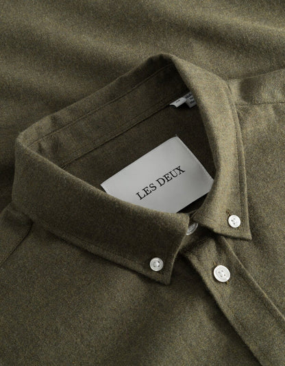 DESERT SHIRT OLIVE NIGHT MELANGE