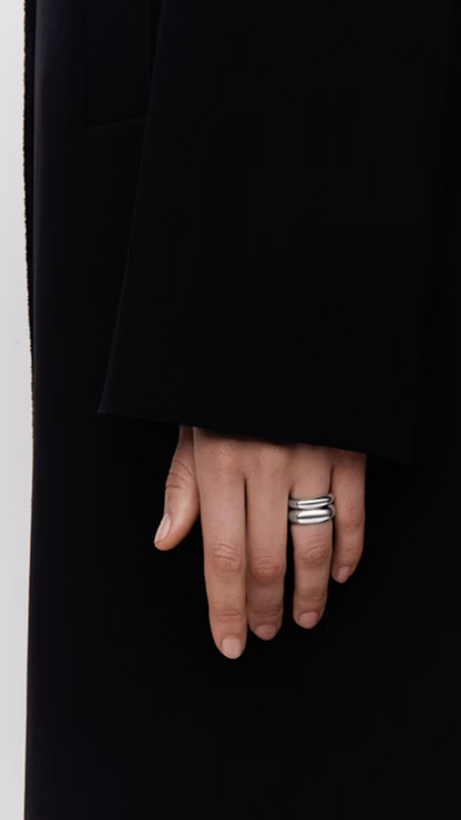 Omotesando Chunky Ring Silver