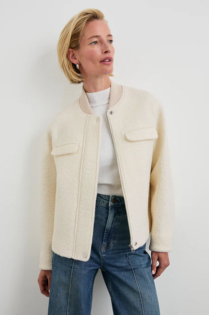 KINSLEY JACKET IVORY