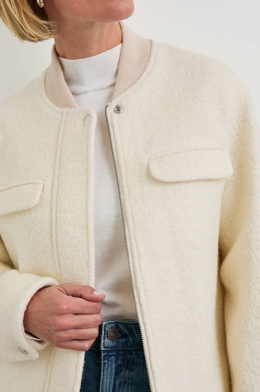 KINSLEY JACKET IVORY