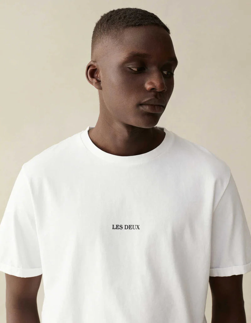 LENS T-SHIRT NOOS WHITE/BLACK