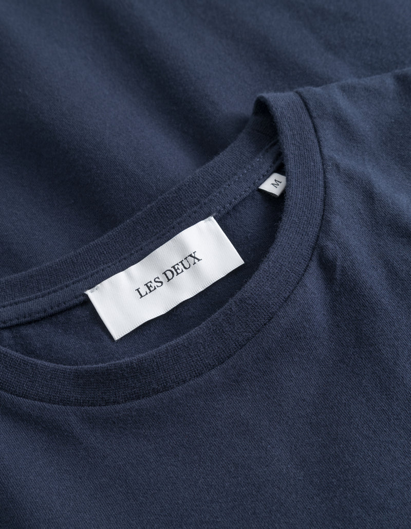 NØRREGAARD T-SHIRT TONAL DARK NAVY