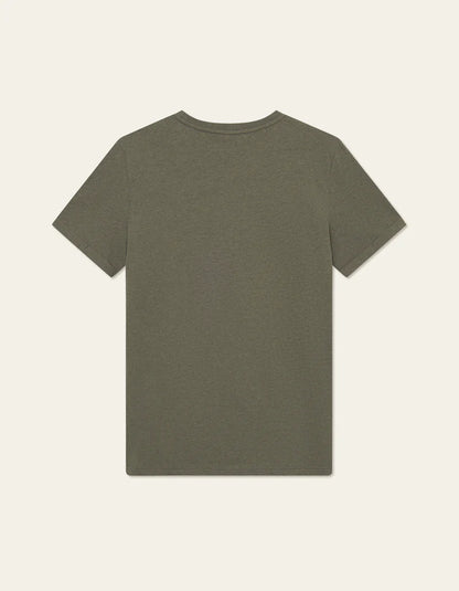 NØRREGAARD TONAL T-SHIRT FOREST GREEN MELANGE