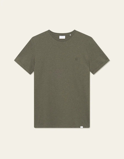 NØRREGAARD TONAL T-SHIRT FOREST GREEN MELANGE