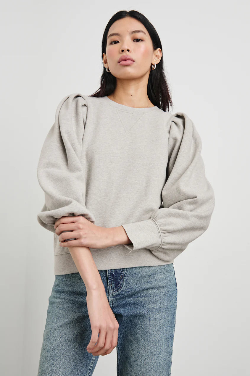 TIFFANY SWEATSHIRT HEATHER GREY