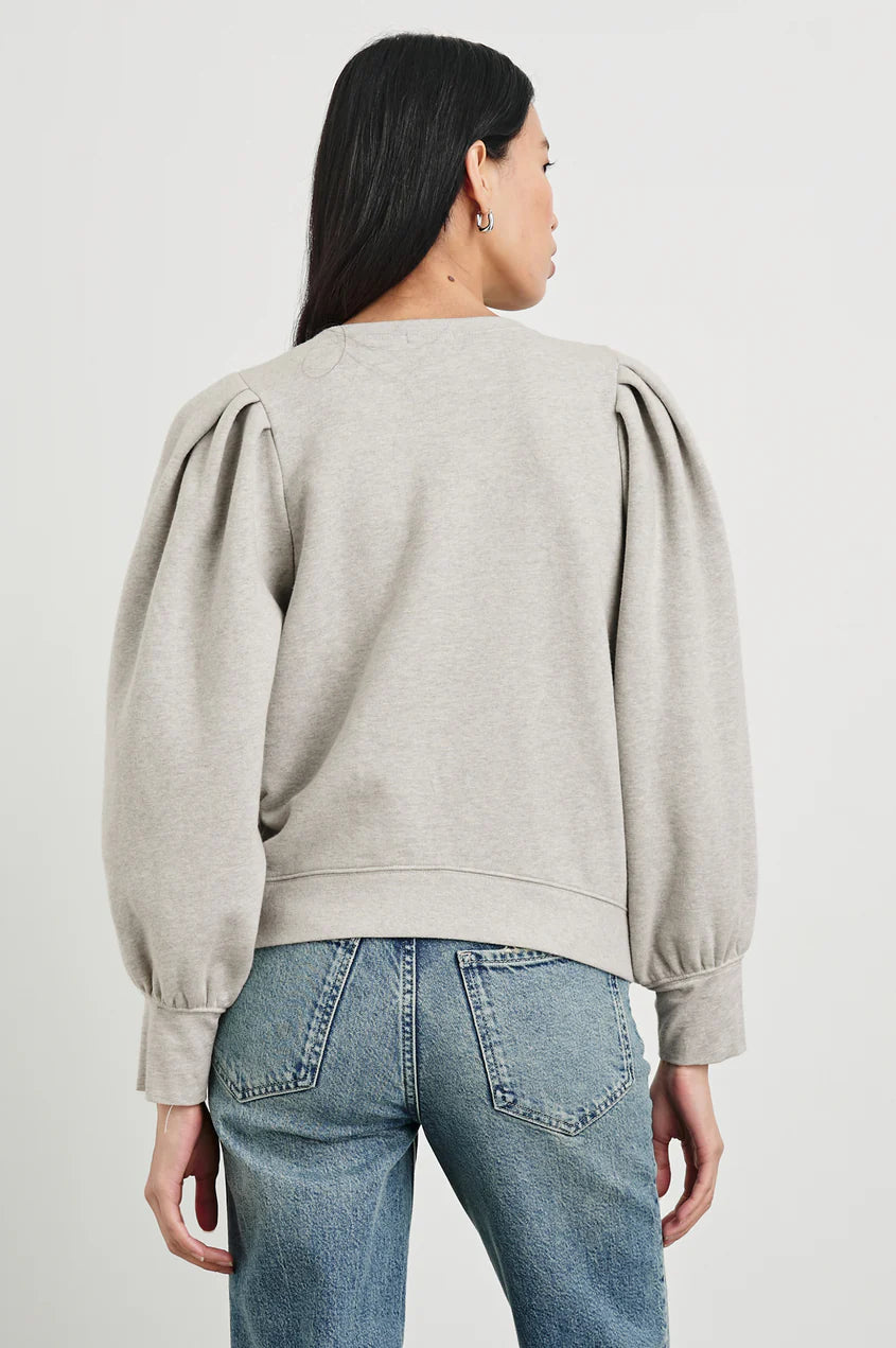 TIFFANY SWEATSHIRT HEATHER GREY