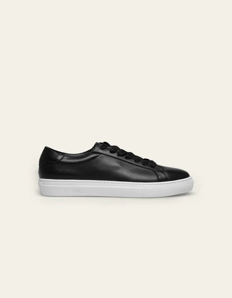 THEORDOR LEATHER SNEAKER BLACK/WHITE