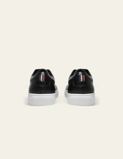 THEORDOR LEATHER SNEAKER BLACK/WHITE