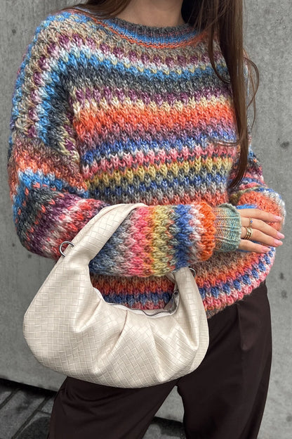 GIO KNIT SWEATER MULTI MIX