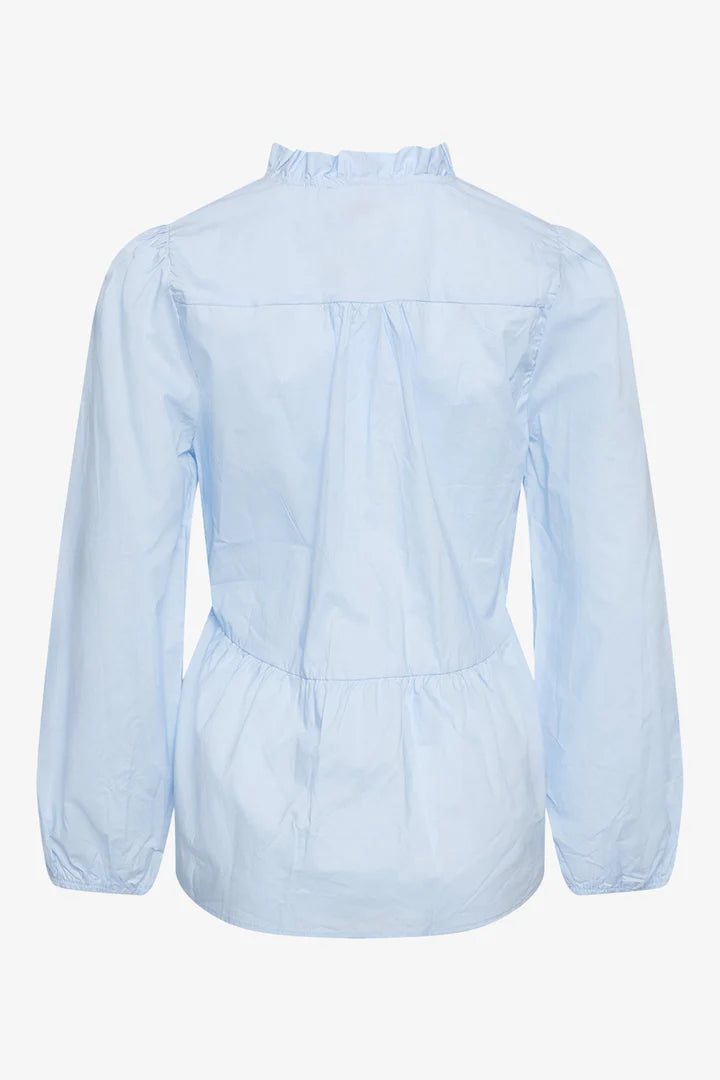 MATTI BLOUSE POPLIN LIGHT BLUE