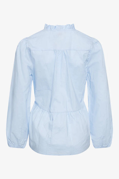 MATTI BLOUSE POPLIN LIGHT BLUE