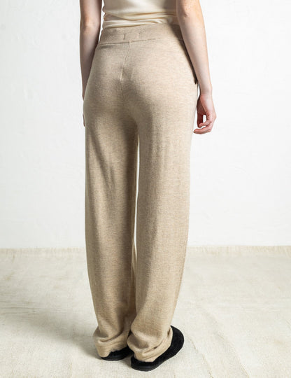 INGUNN KNIT PANTS HUMUS