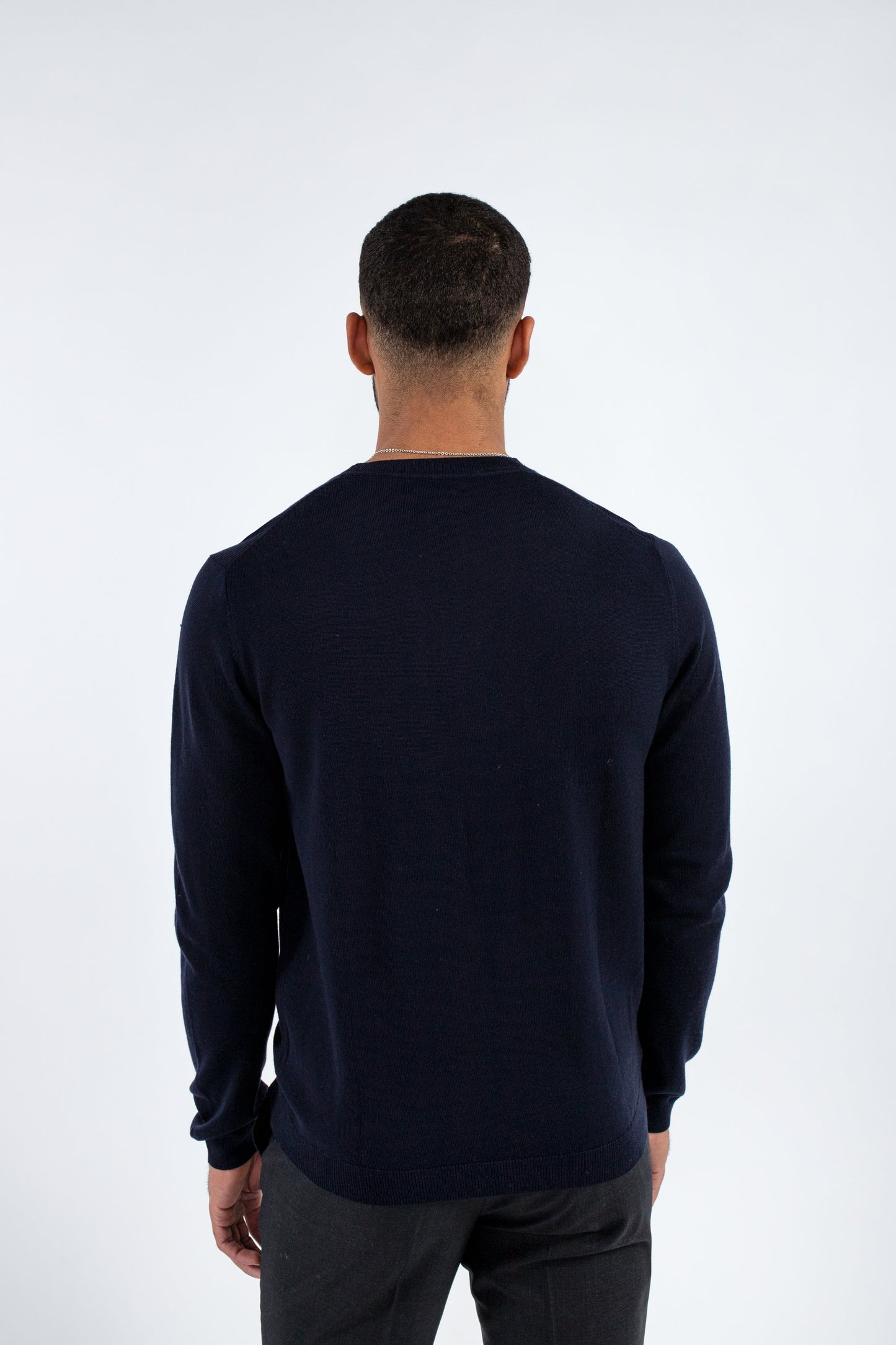 MILANO CREWNECK NAVY BLAZER