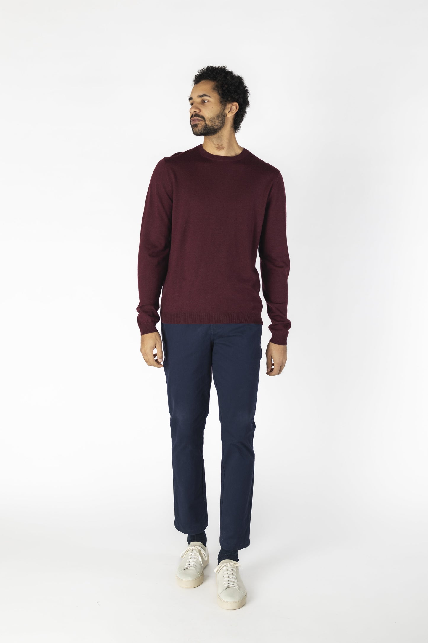 MILANO CREWNECK BURGUNDY