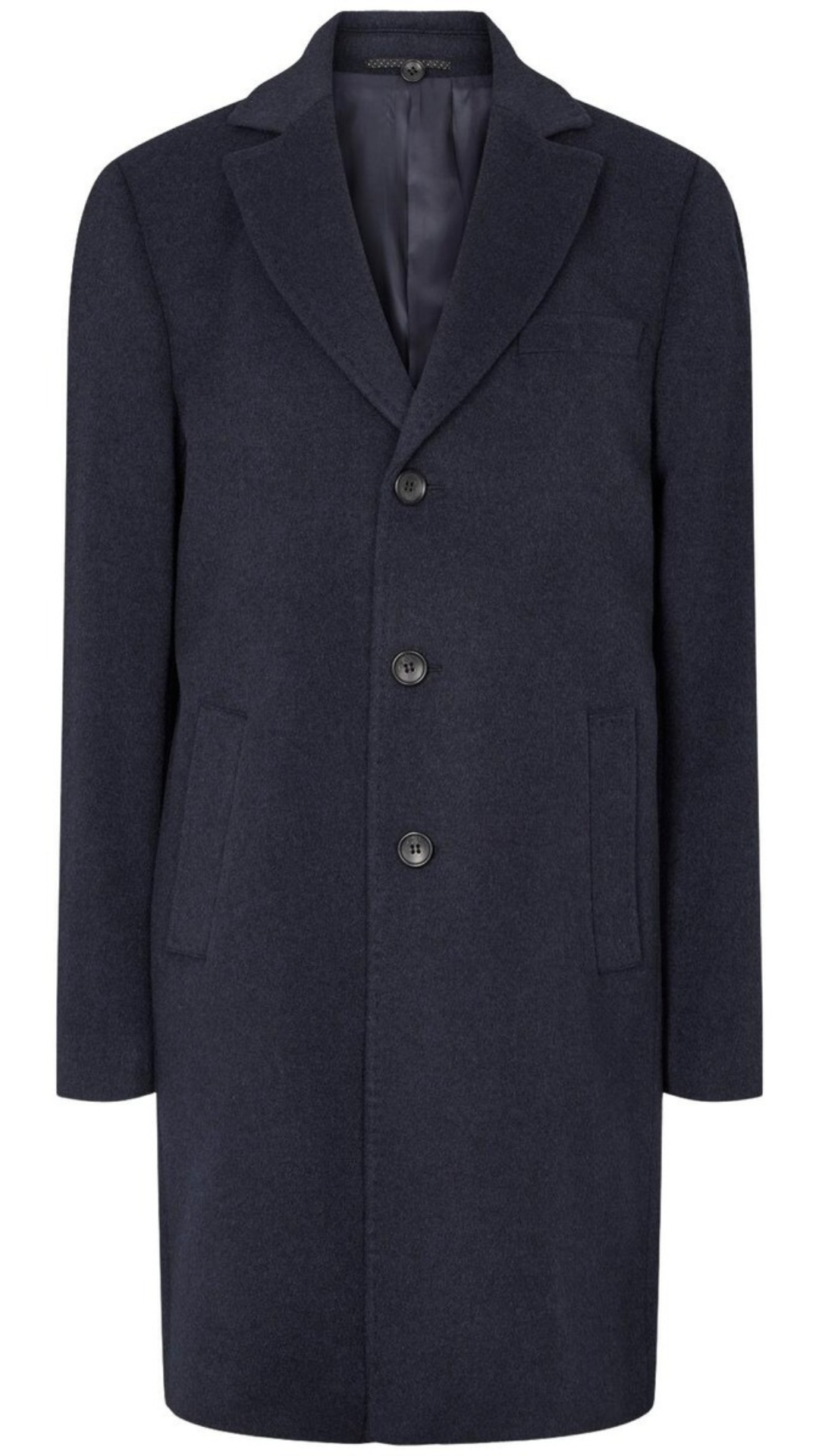 CASHMERE COAT SULTAN RELAX MEDIUM BLUE