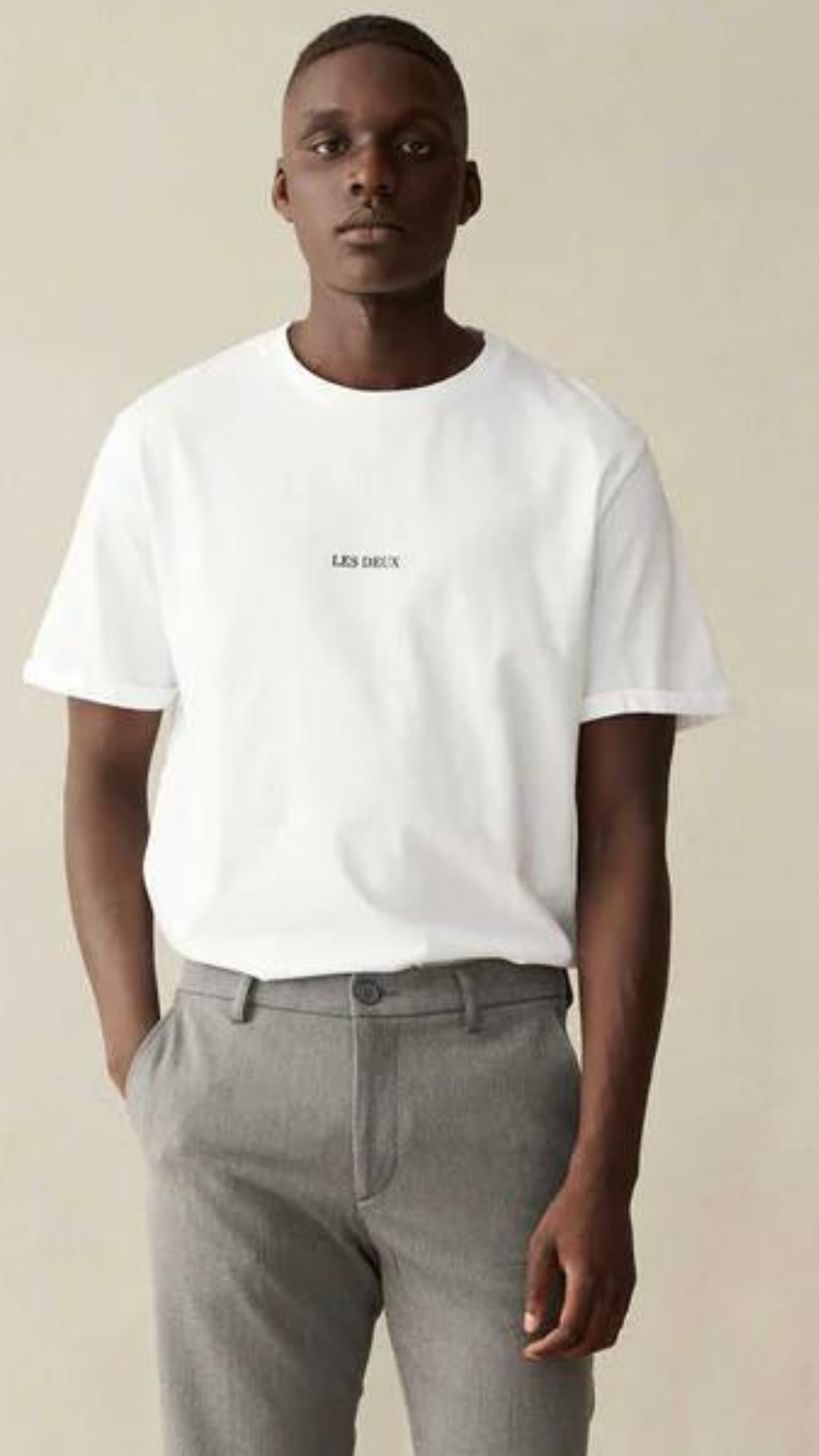 LENS T-SHIRT NOOS WHITE/BLACK