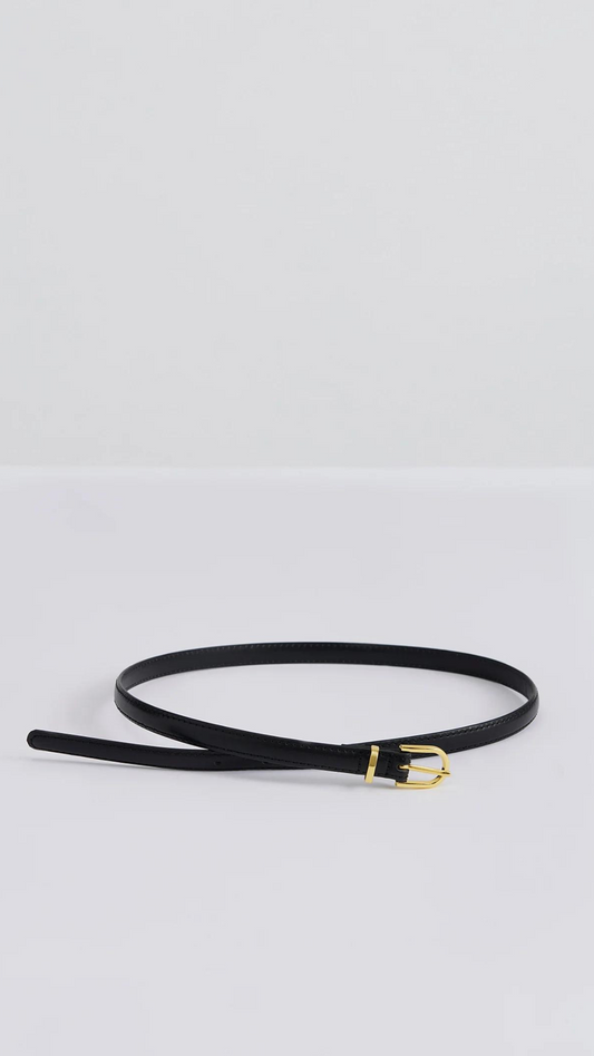 Blair thin leather belt