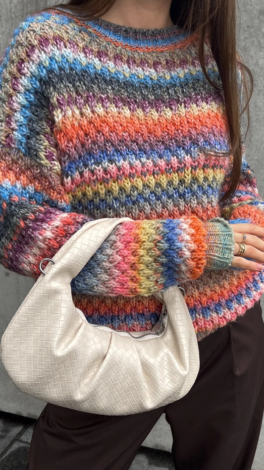 GIO KNIT SWEATER MULTI MIX