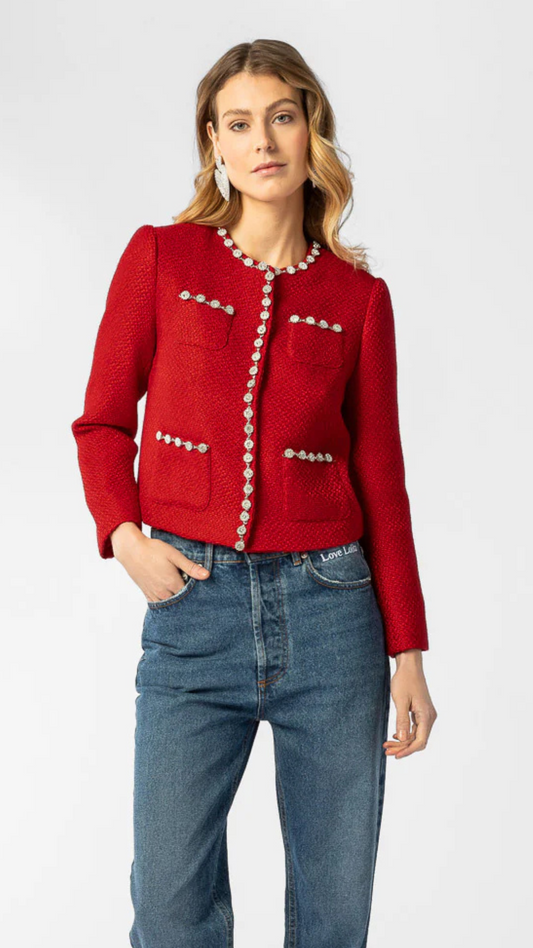 ELIZABELLA JACKET RED