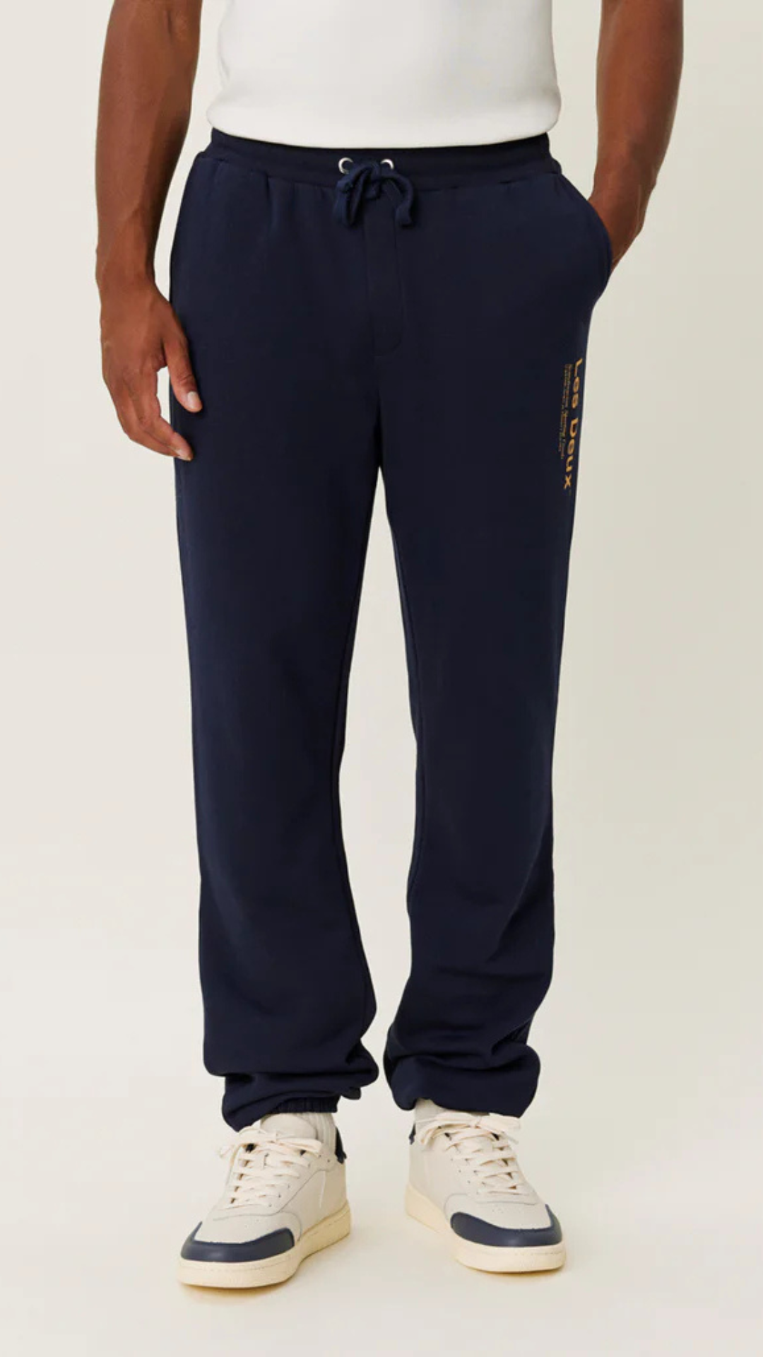 BRODY SWEATPANT 2.0 DARK NAVY/MUSTARD YELLOW