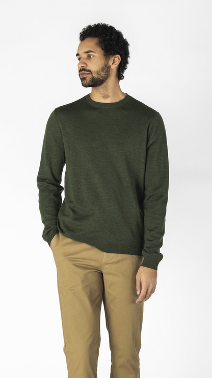 MILANO CREWNECK RIFLE GREEN