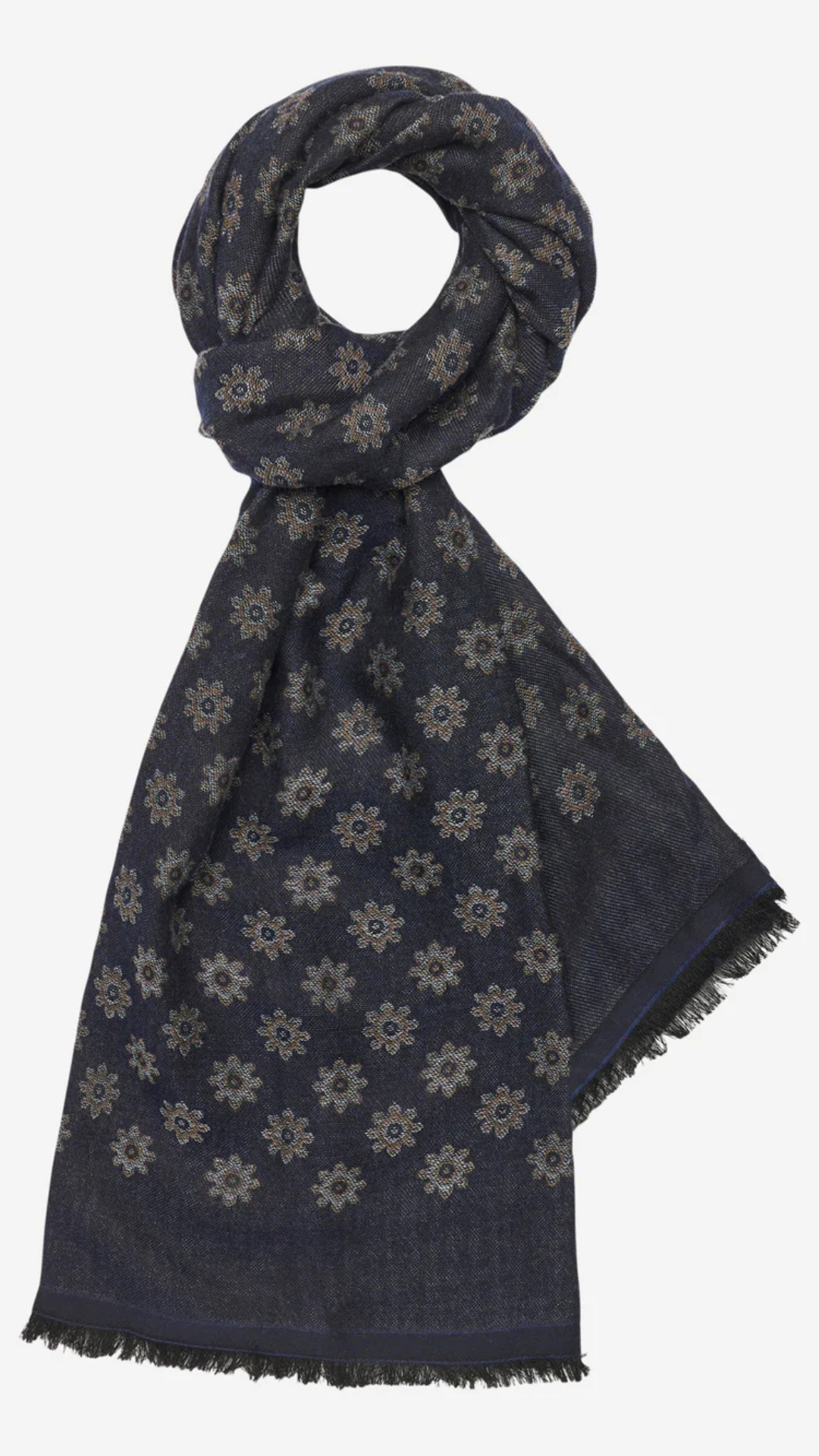 SCARVES MW TUBULAR DARK NAVY BLUE