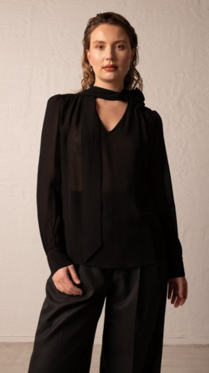 SOPHIA BLOUSE BLACK