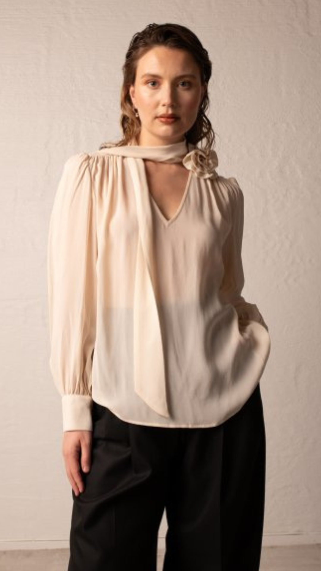 SOPHIA BLOUSE CREME