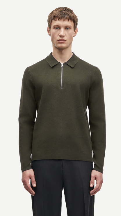 GUNA HALF ZIP 10490 FOREST NIGHT