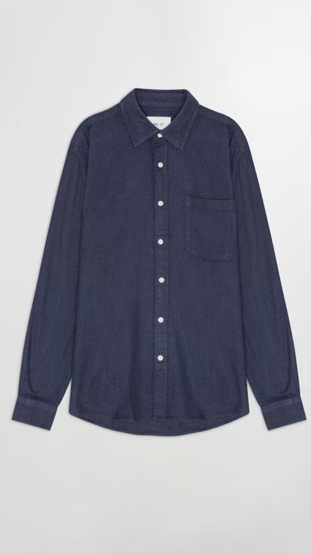 DEON 5465 FLANNEL SHIRT NAVY BLUE