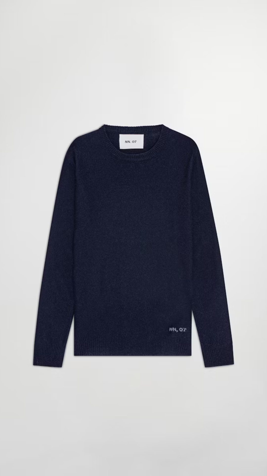 NIGEL 6585 WOOL SWEATER NAVY BLUE