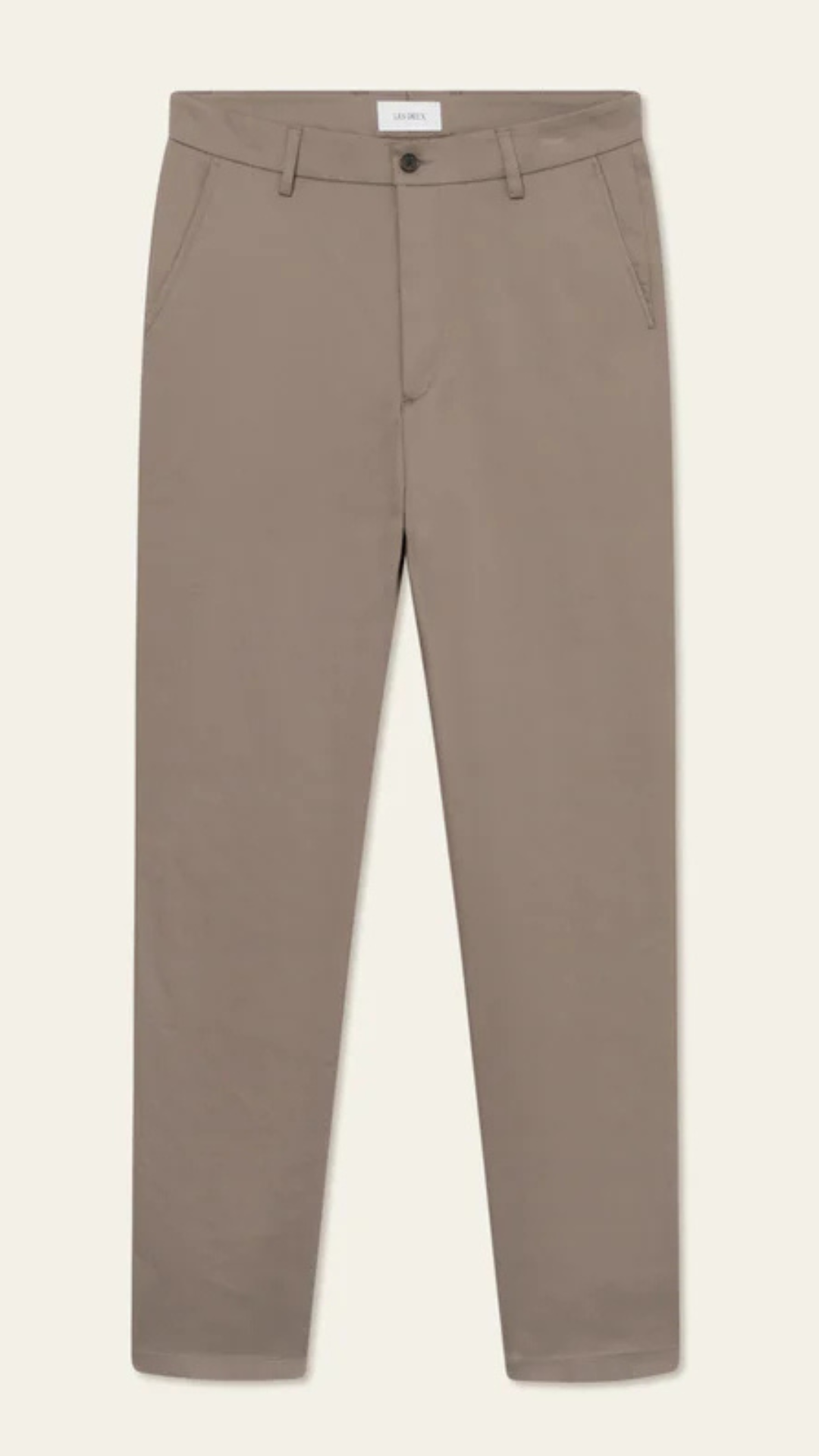 COMO REG COTTON SUIT PANTS WALNUT