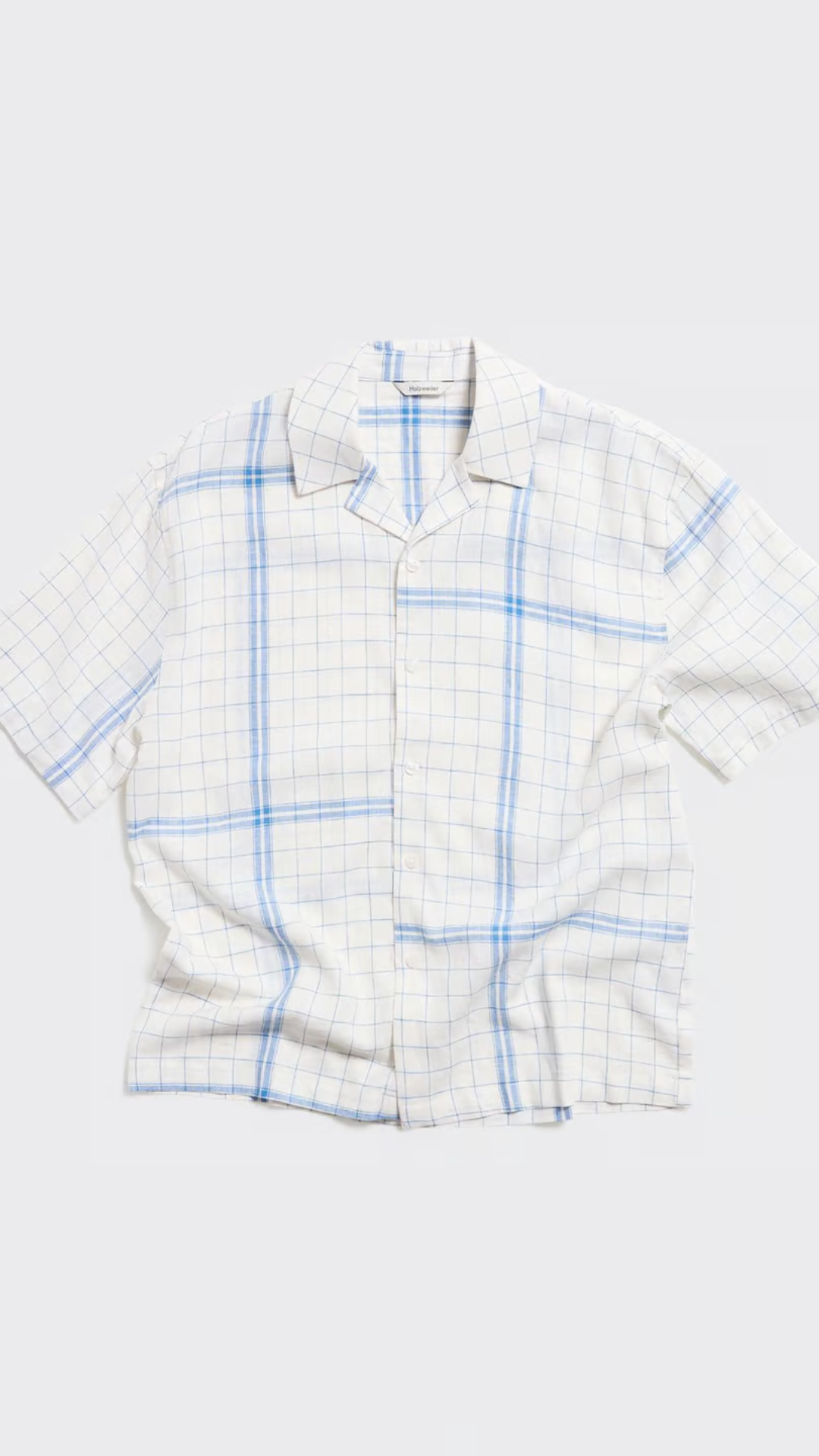 PIER CHECK SHIRT BLUE MIX