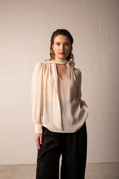 SOPHIA BLOUSE CREME